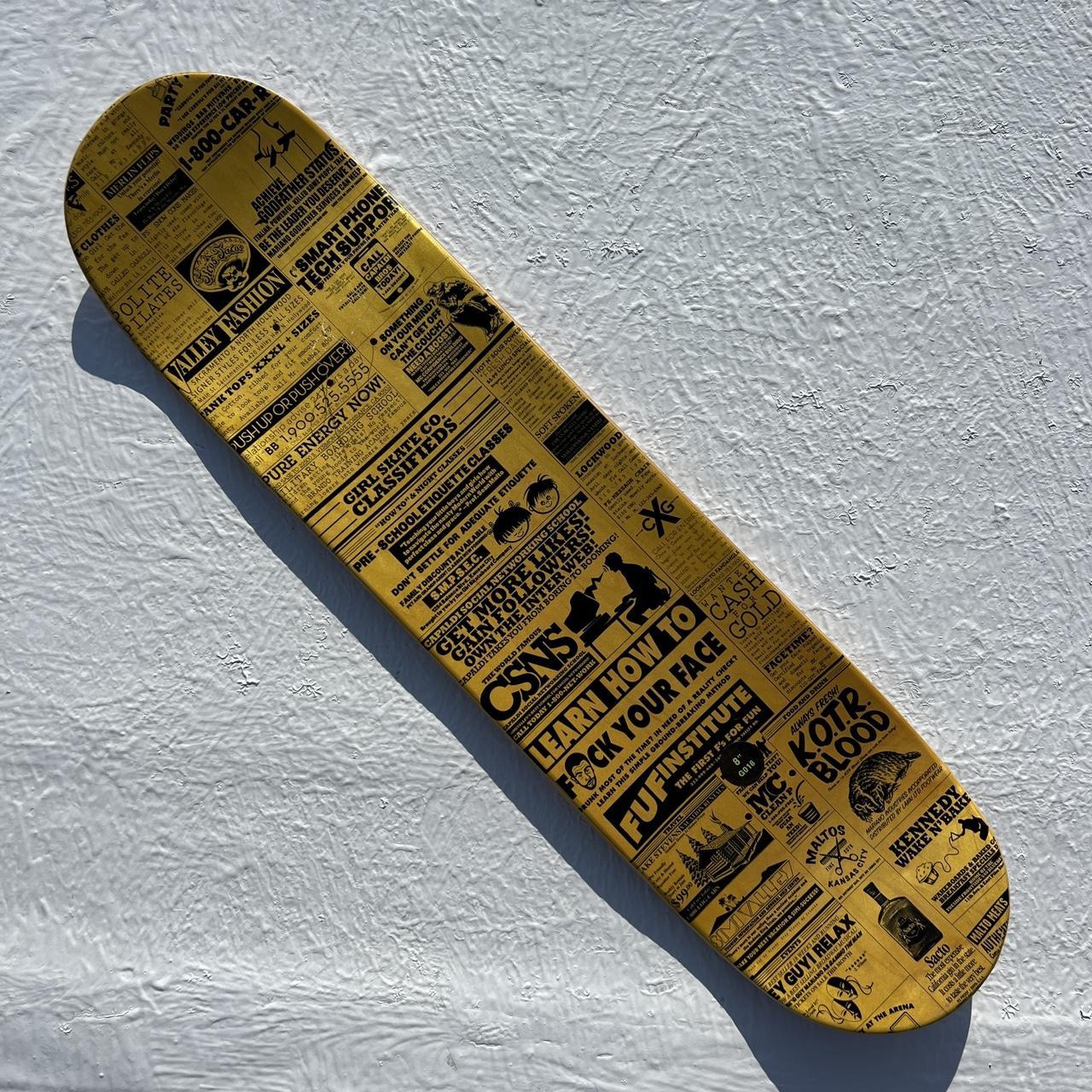 Girl Skateboards Cory Kennedy SIGNED deck From... - Depop