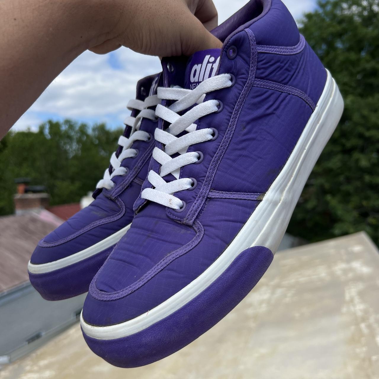 Alife Everbody Mid Parachute Purple sz10.5 Shoes