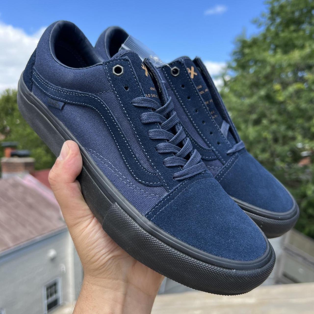 Labor x Vans Old Skool Pro Dress Blue sz9.5 Brand