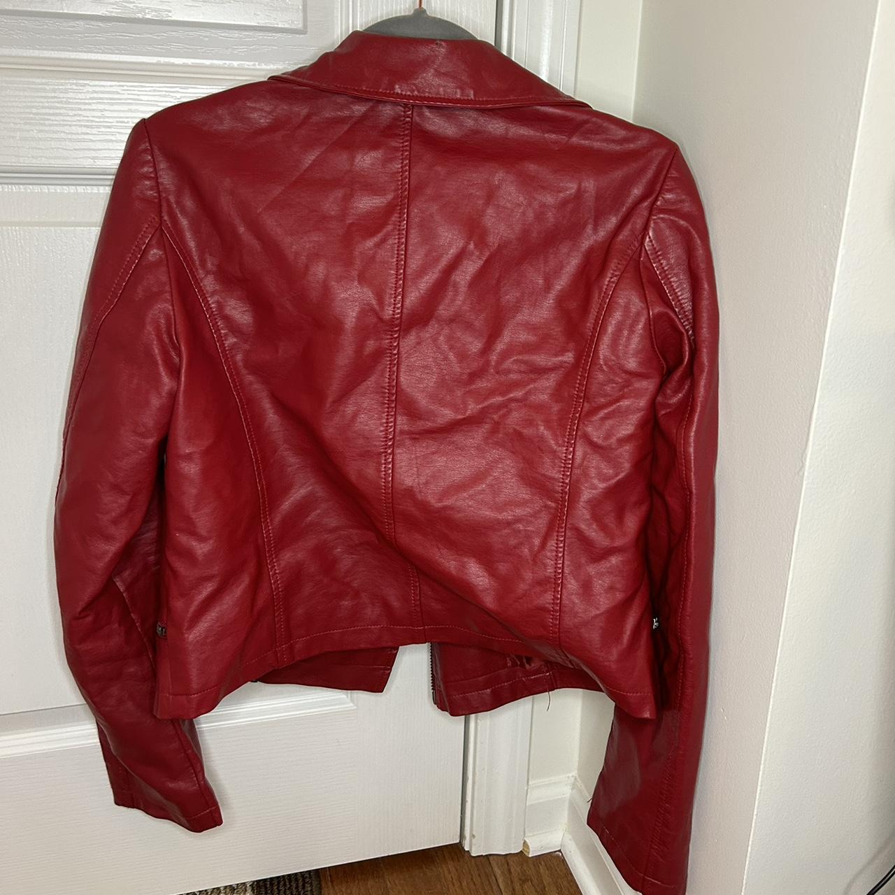 Forever 21 Women's Red Jacket | Depop