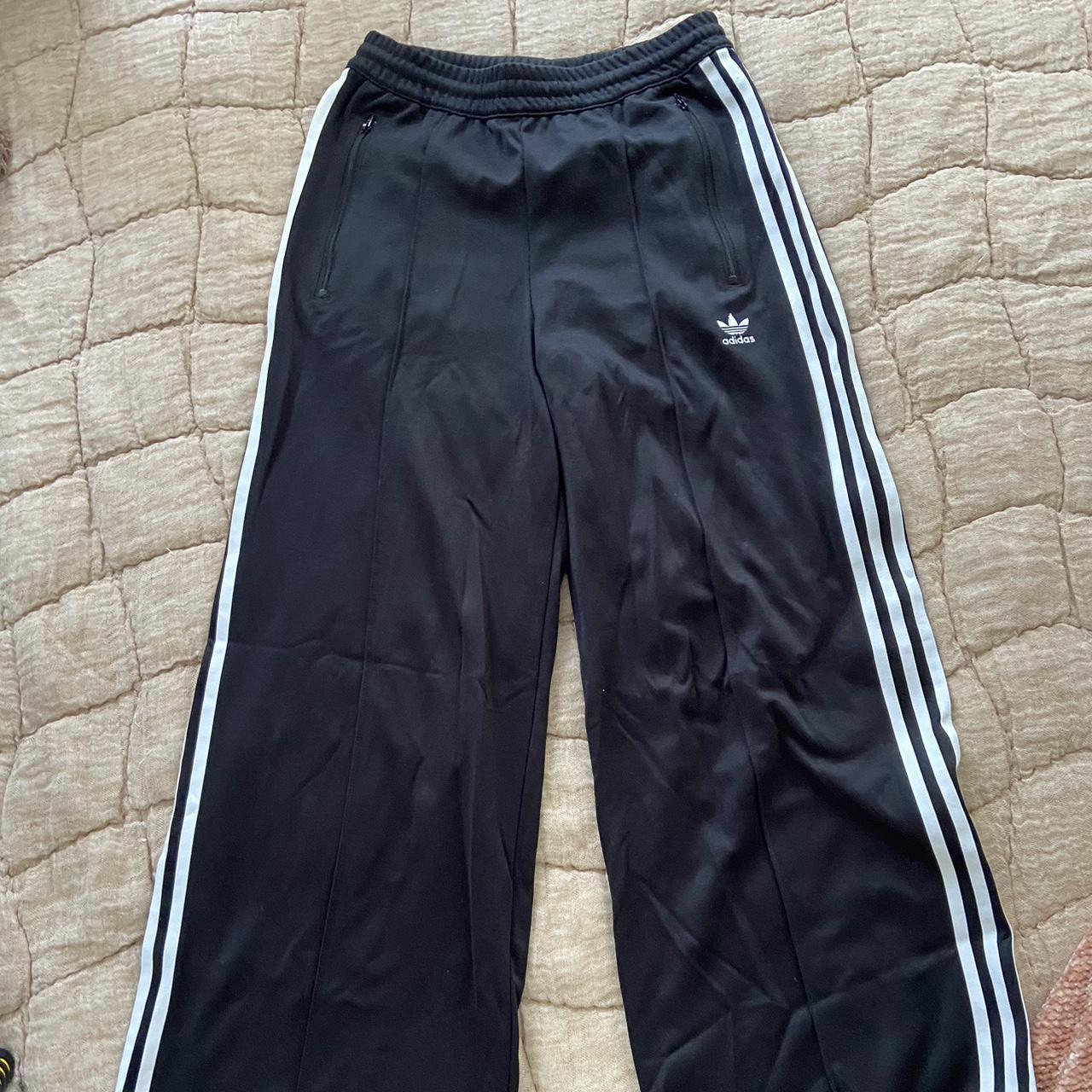 adidas wide leg pants - Depop