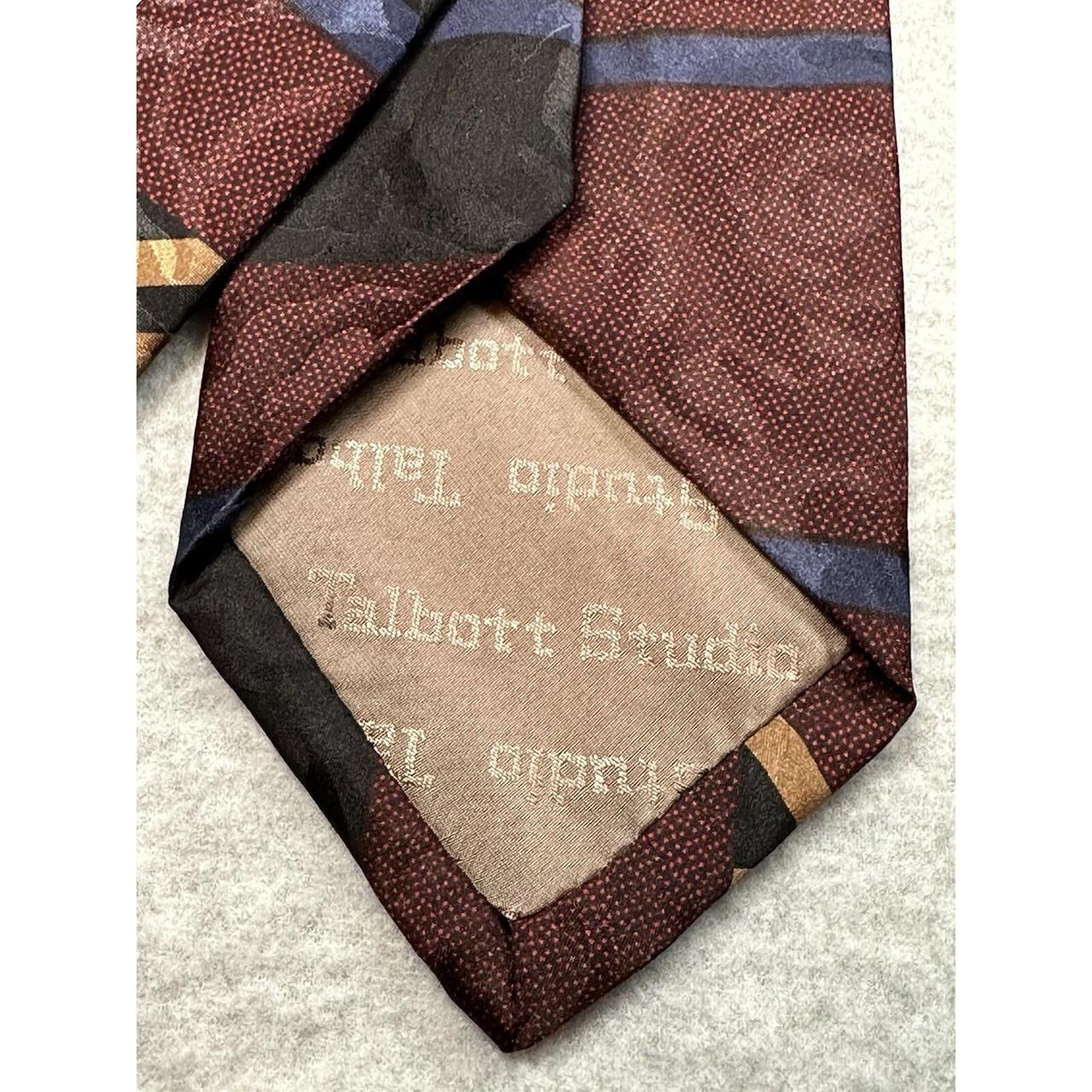 Robert Talbott Men's Scarf - Red – Talbott Studio… - image 6