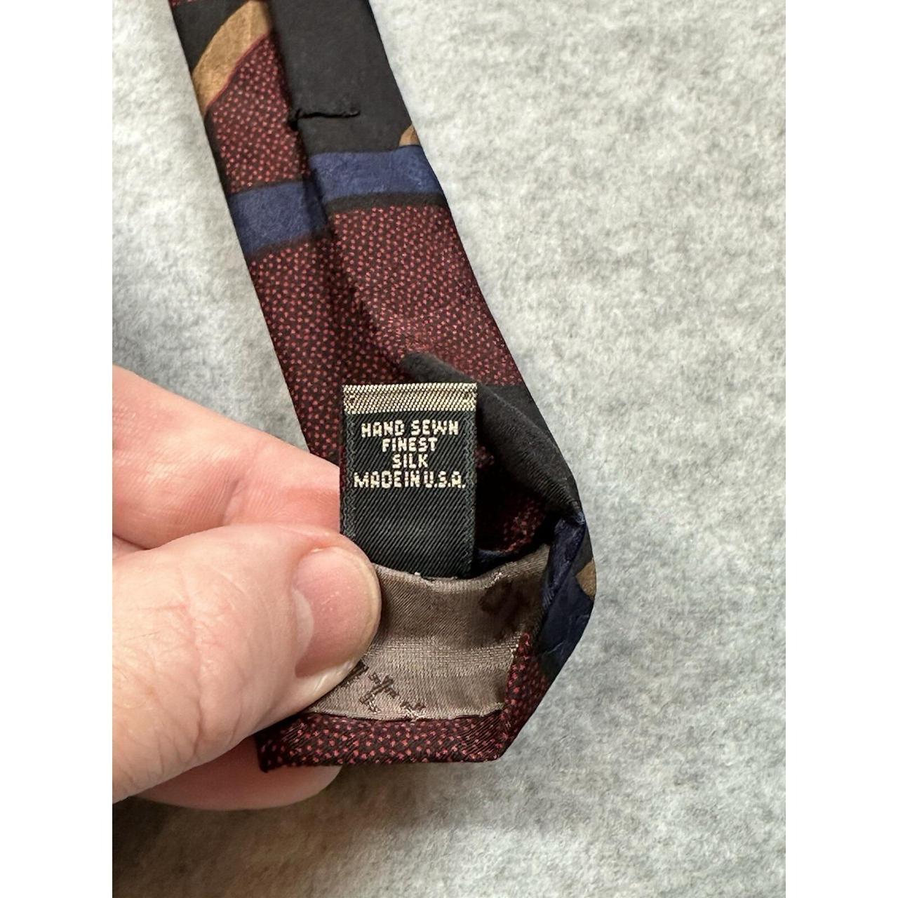 Robert Talbott Men's Scarf - Red – Talbott Studio… - image 4