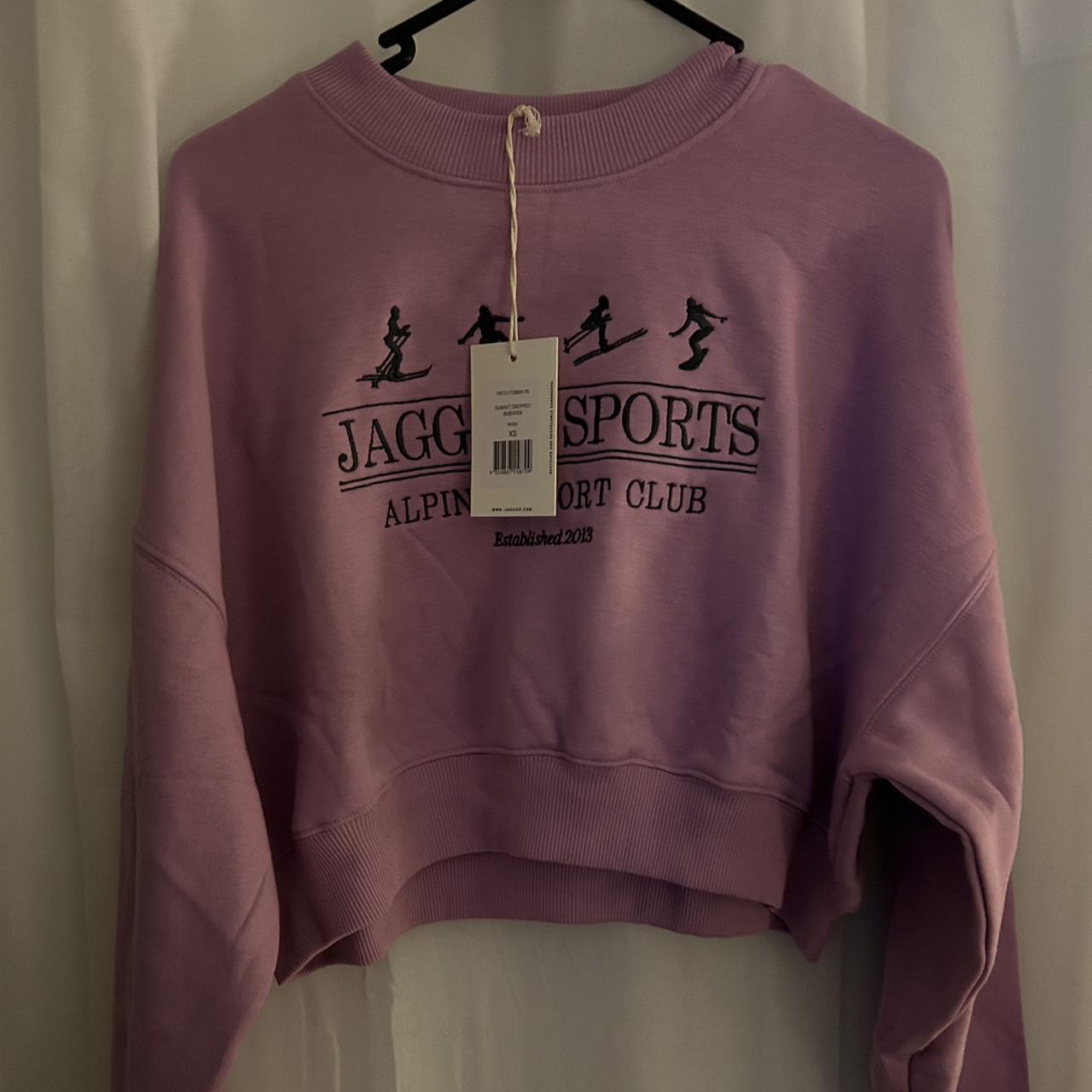 Size Xs Cropped Jaggad Jumper BNWT Depop