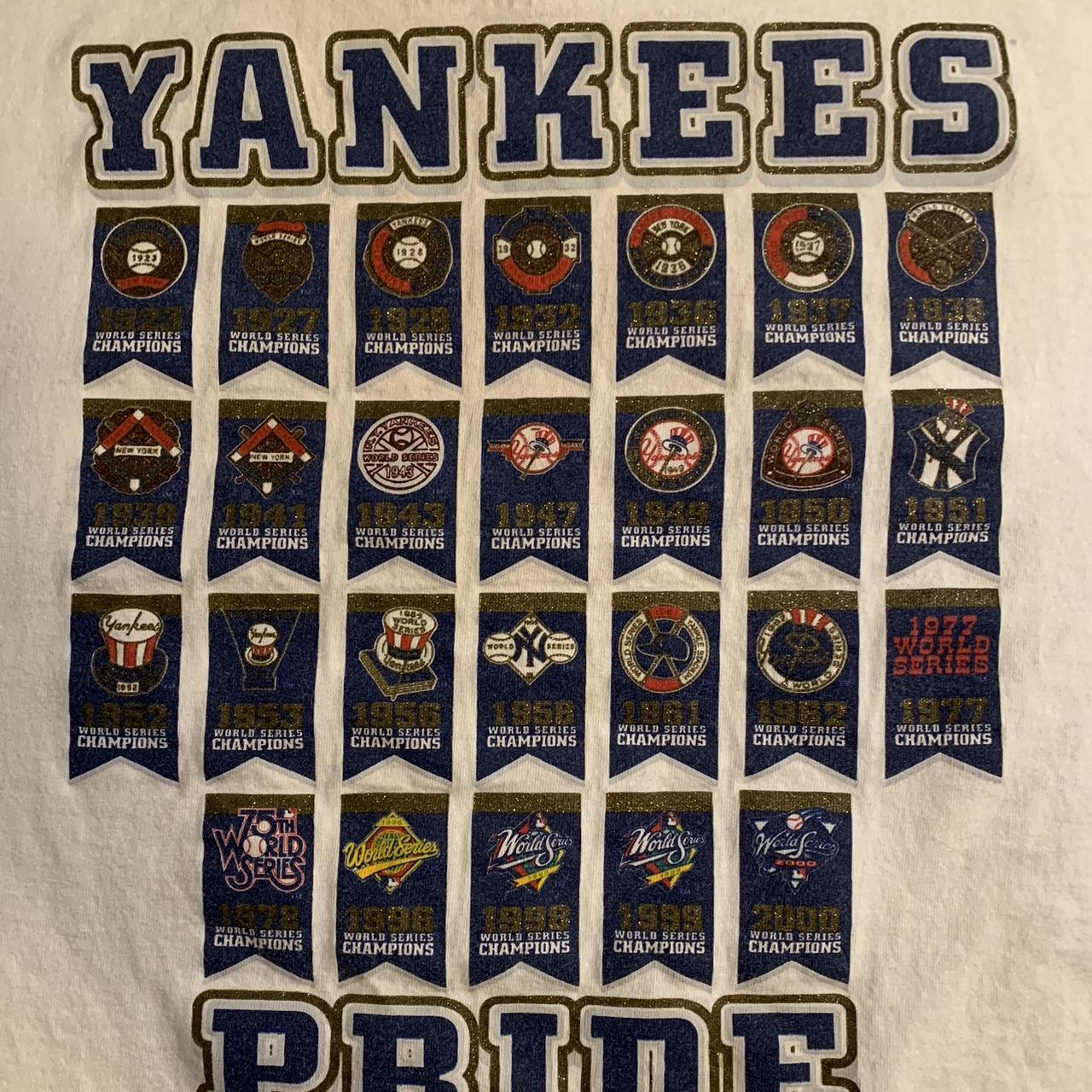 Vintage New York Yankees Tee Size 2XL but fits as a - Depop