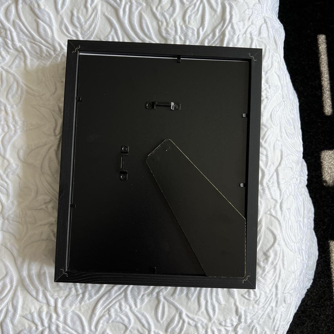 IKEA black shadow box frame 20x25 cm 🖤 never used,... - Depop