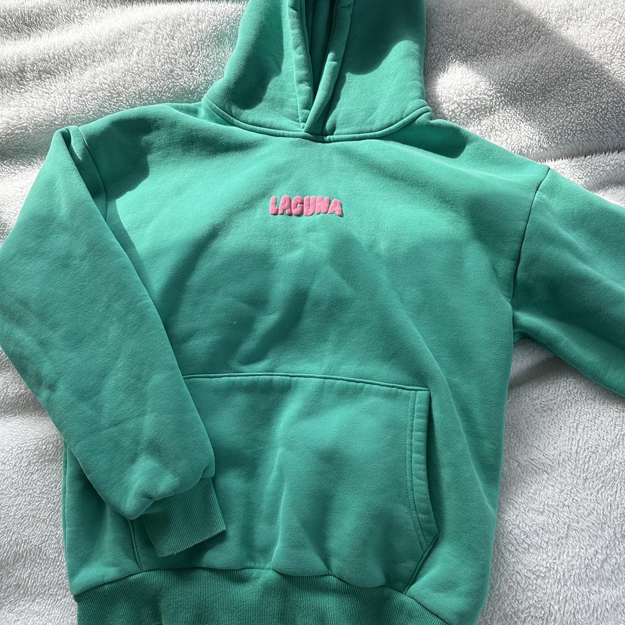 laguna emerald hoodie in size medium super comfy and... Depop