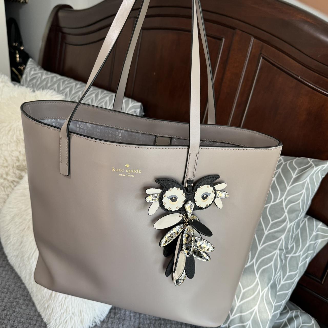 Kate spade owl tote sale