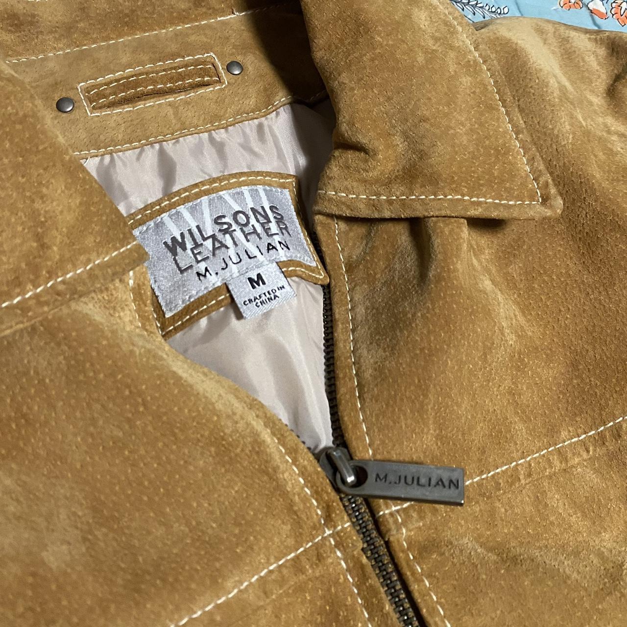 Wilson’s Leather Men's Tan and Cream Jacket (2)