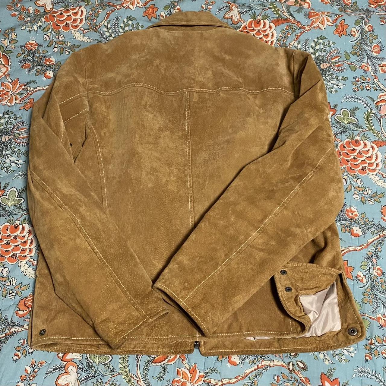 Wilson’s Leather Men's Tan and Cream Jacket (3)