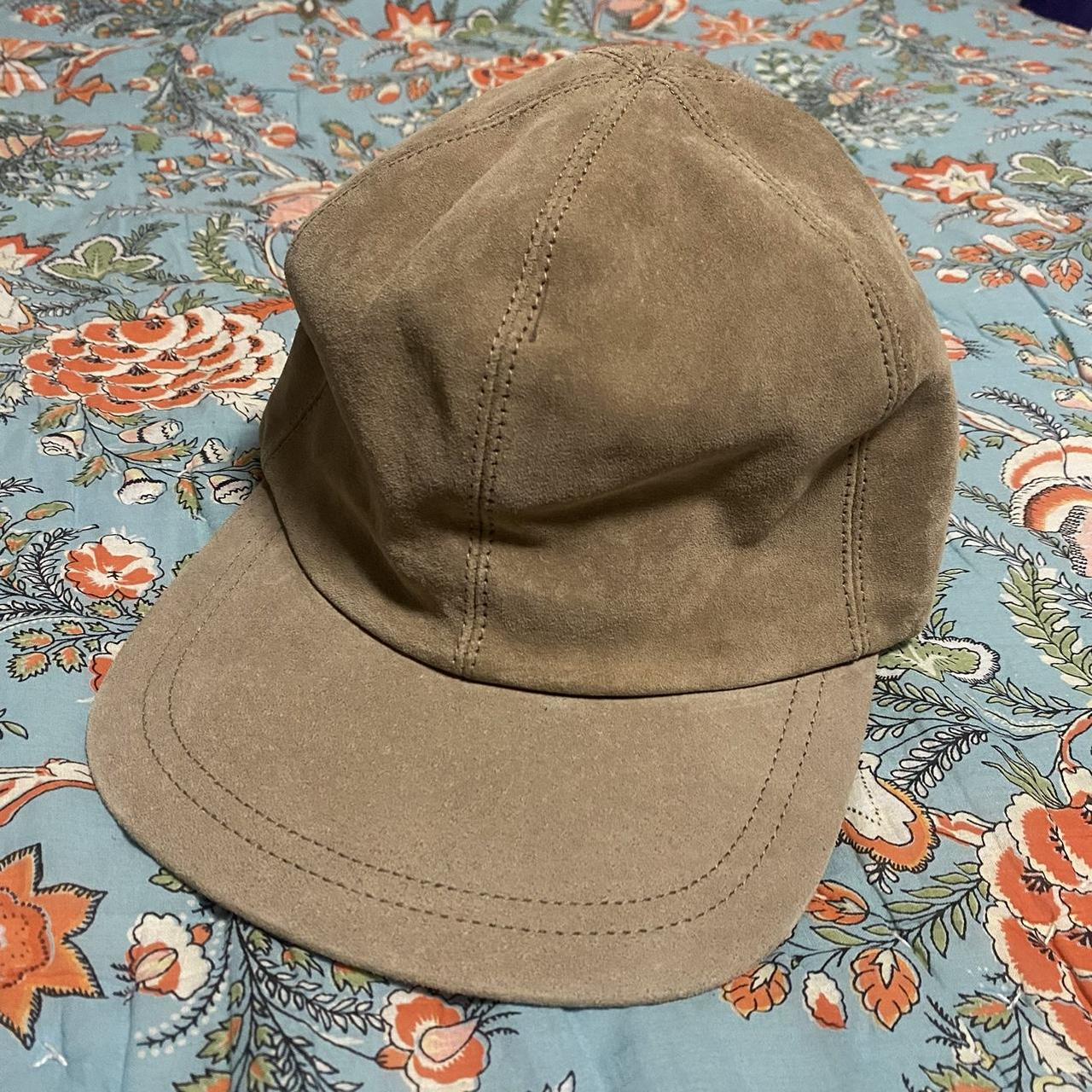 Eddie Bauer Men's Cream and Gold Hat | Depop