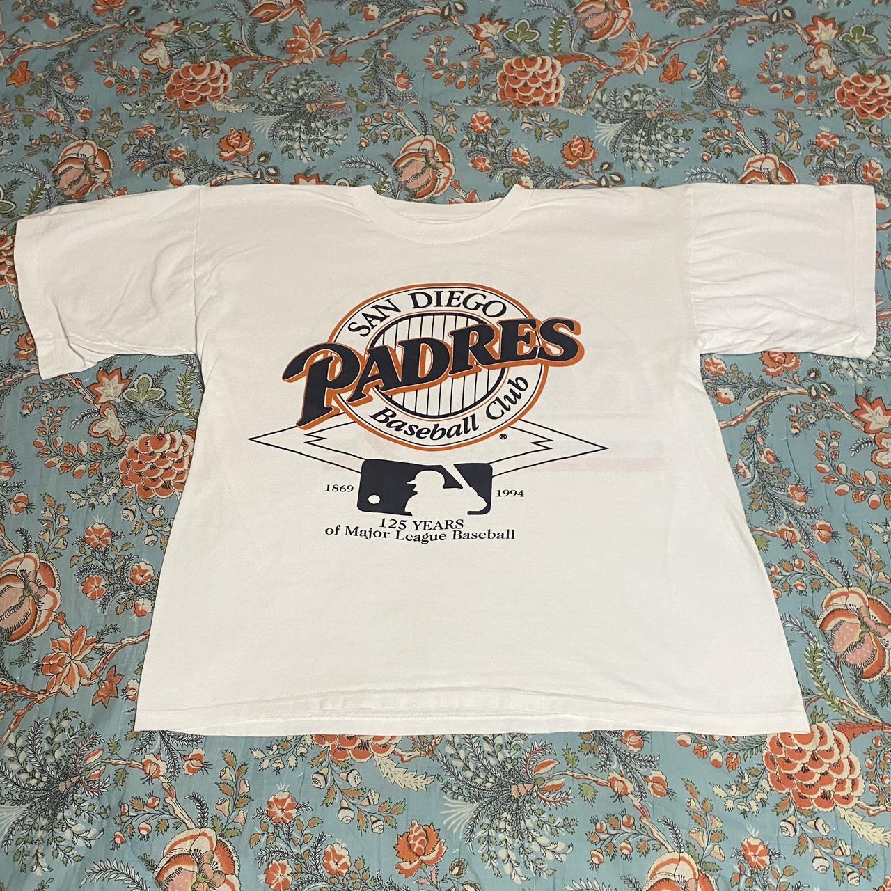 Vintage San Diego Padres Baseball Club 125 years of... - Depop