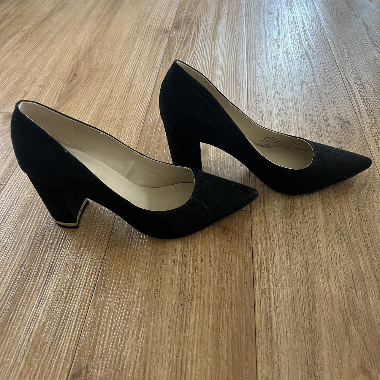 marc fisher blue heels