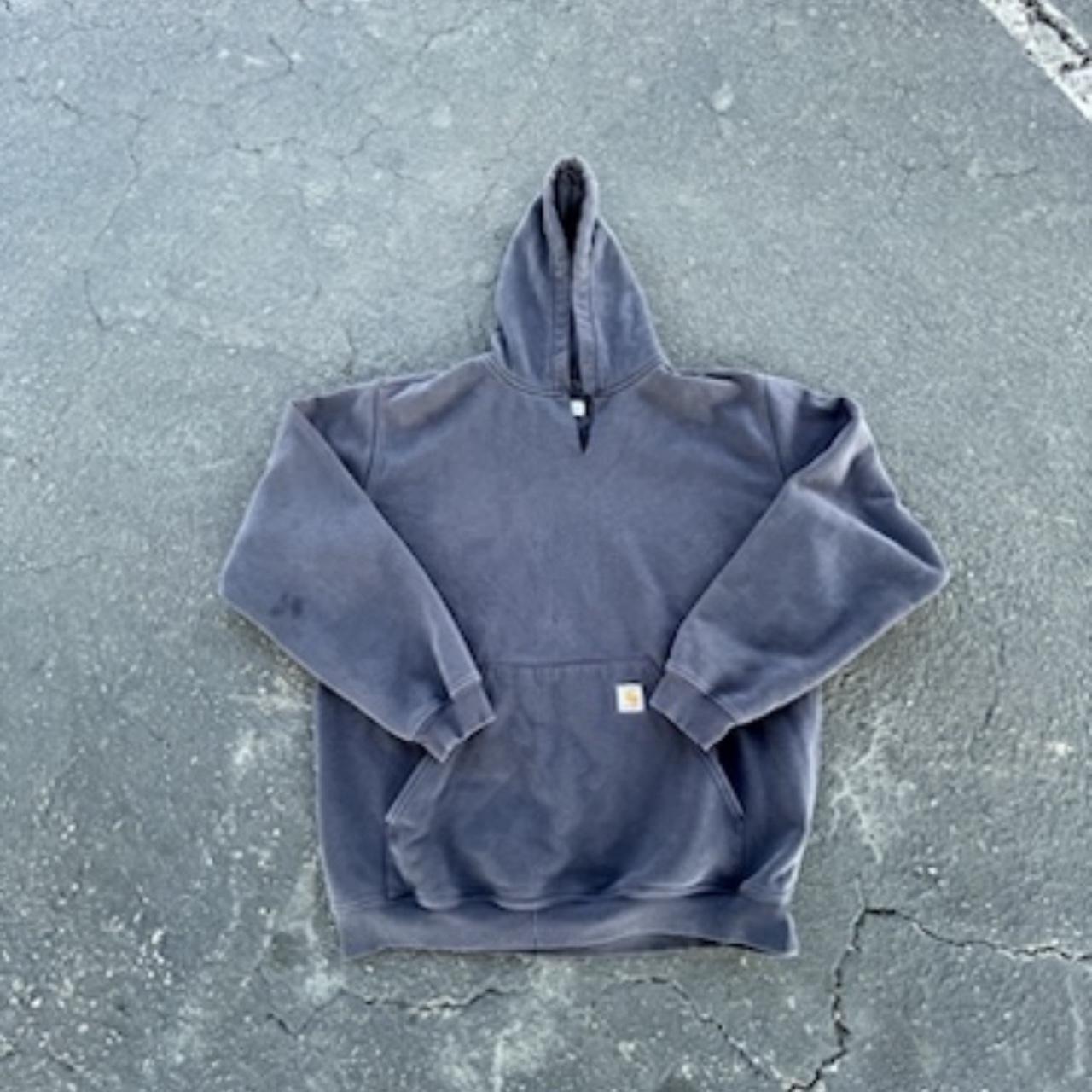 Carhartt Men's Black Hoodie | Depop