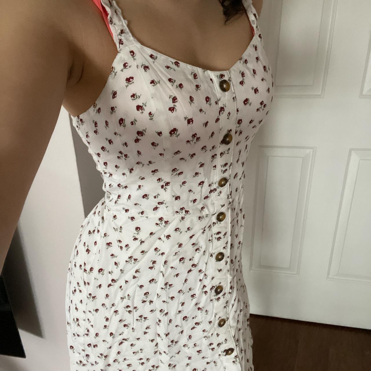 hollister butterfly dress