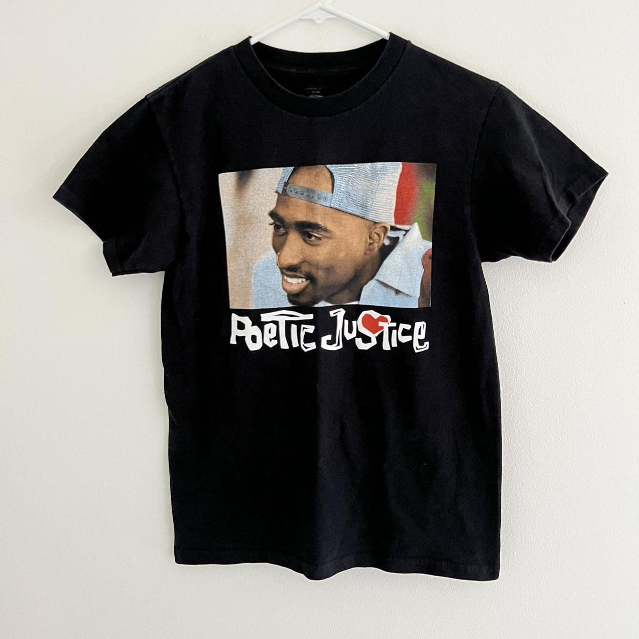 2Pac Poetic Justice Tee Size small Beautiful, like... - Depop