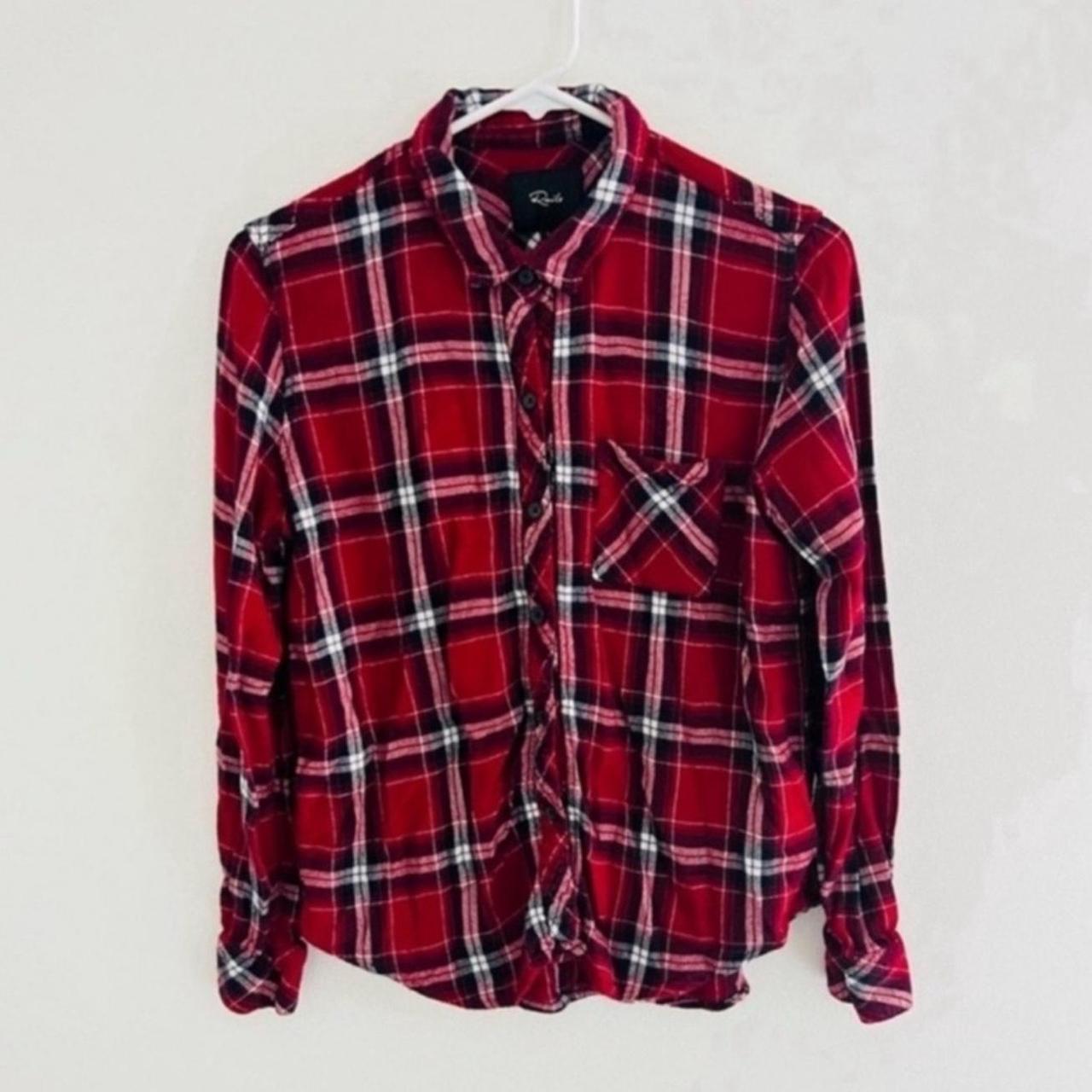 Rails Women's Blouse - Red/Multi - L – Rails Kend… - image 1