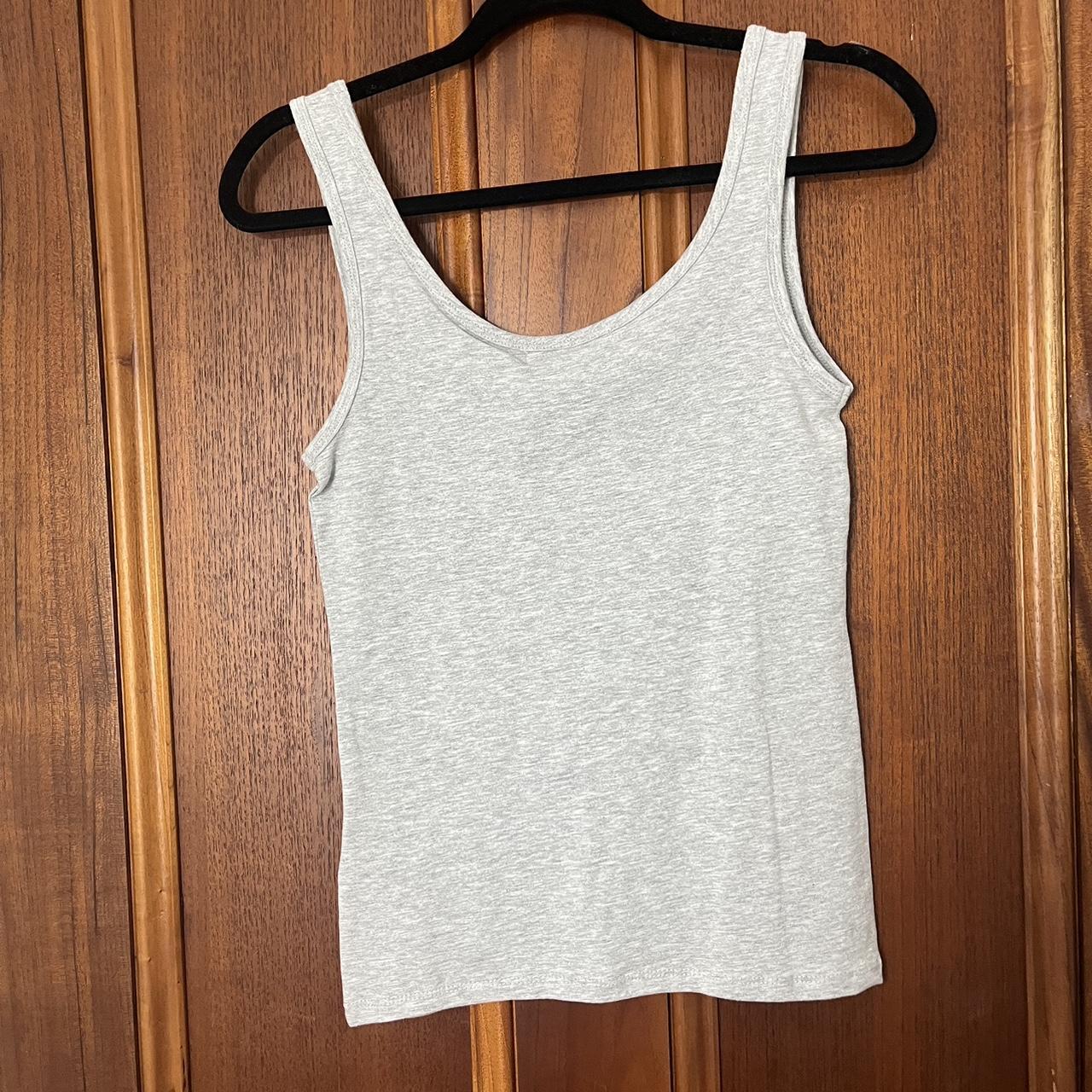 SUPRE GREY TANK TOP size: S brand: Supre price:... - Depop
