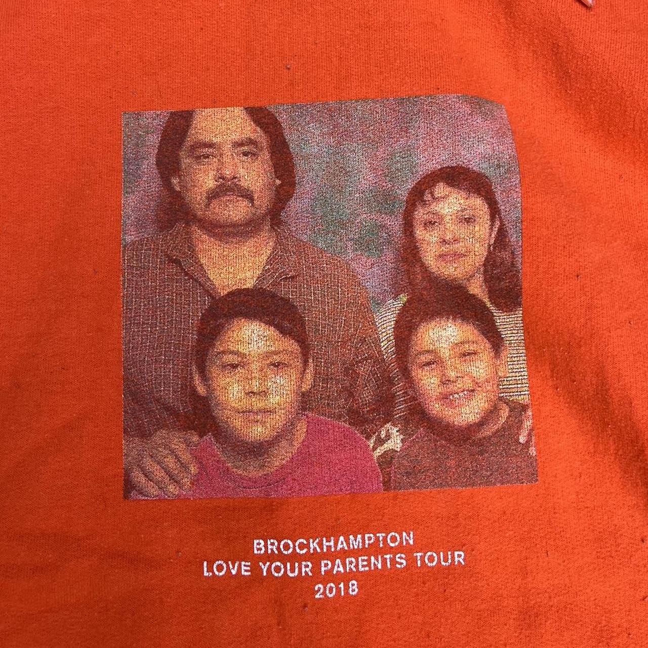 Brockhampton 2016 Love Your Parents hot tour hoodie size small