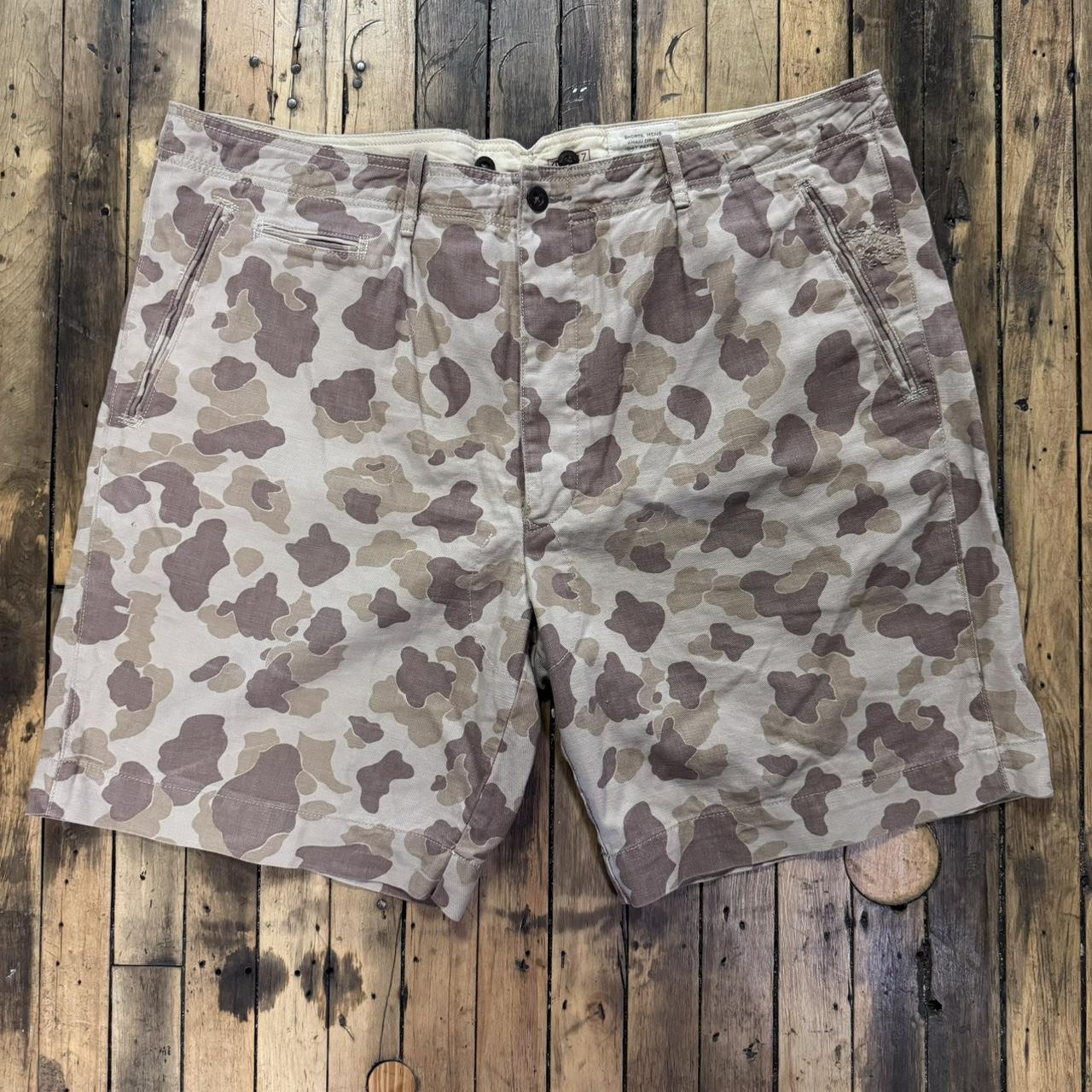 Polo Camo Shorts Like new condition High quality. Depop