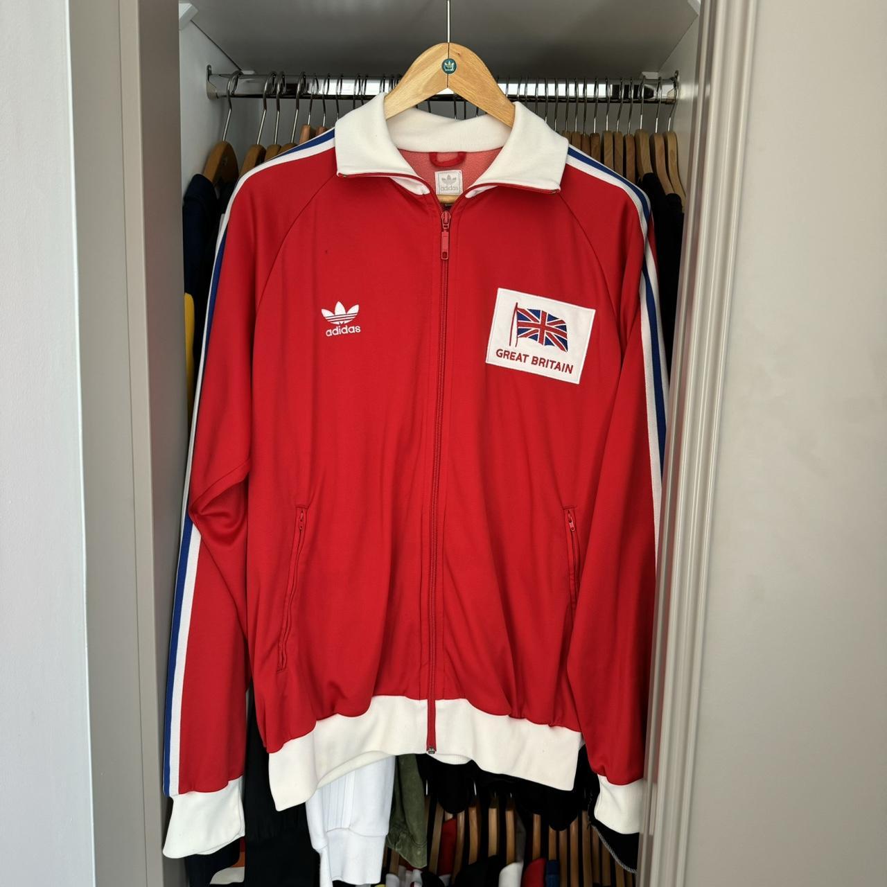 adidas Originals x Great Britain XL Track Top. Depop