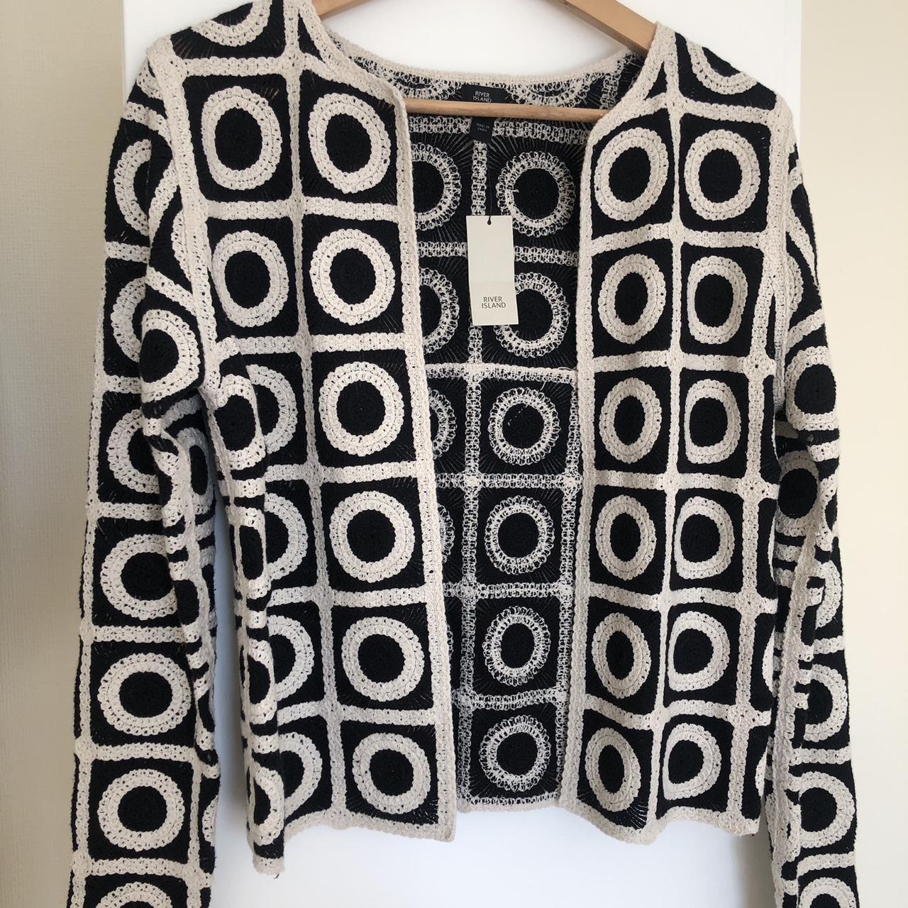 River island crochet cardigan Depop