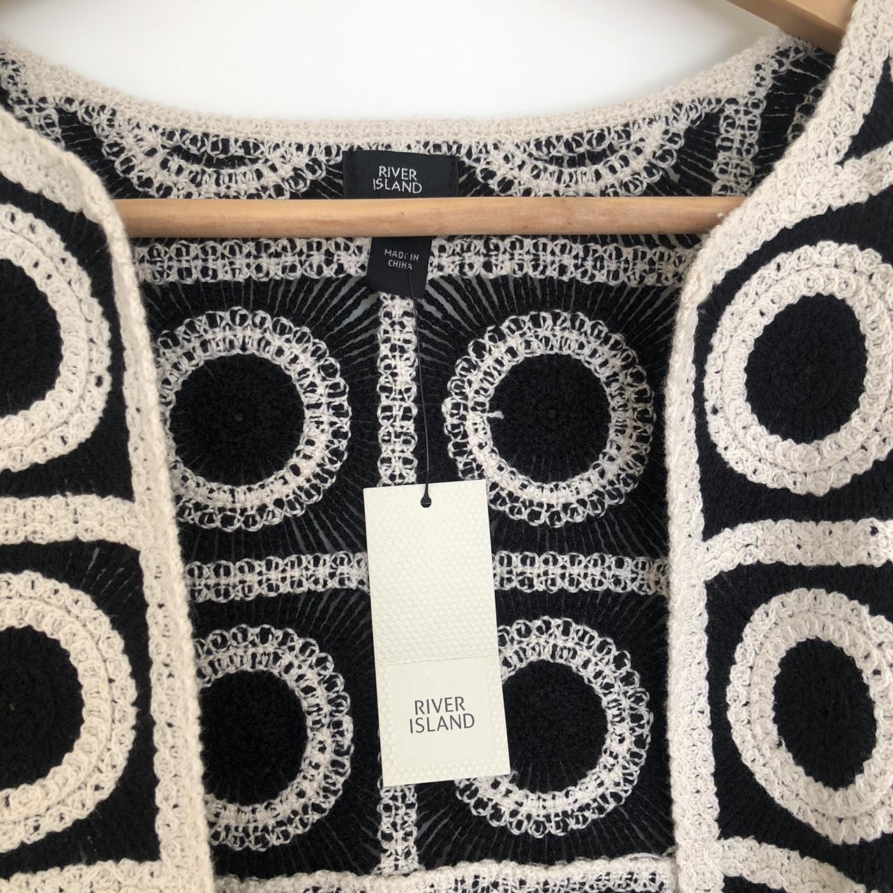 River island crochet cardigan Depop