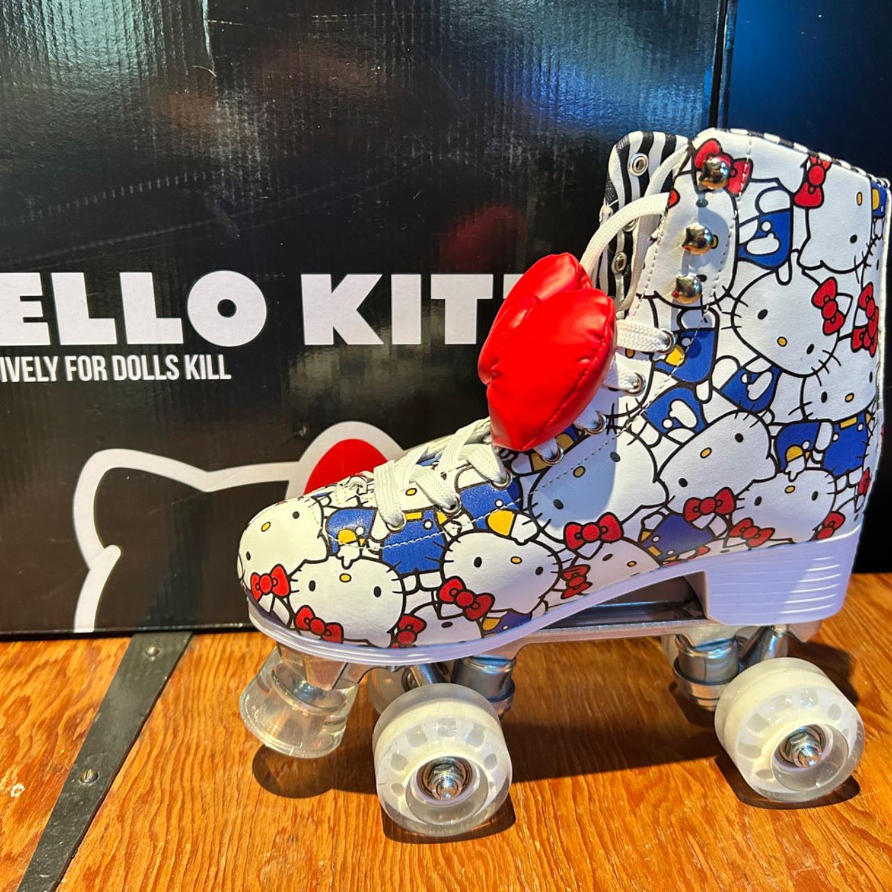 Hello Kitty Roller Skates size store 7