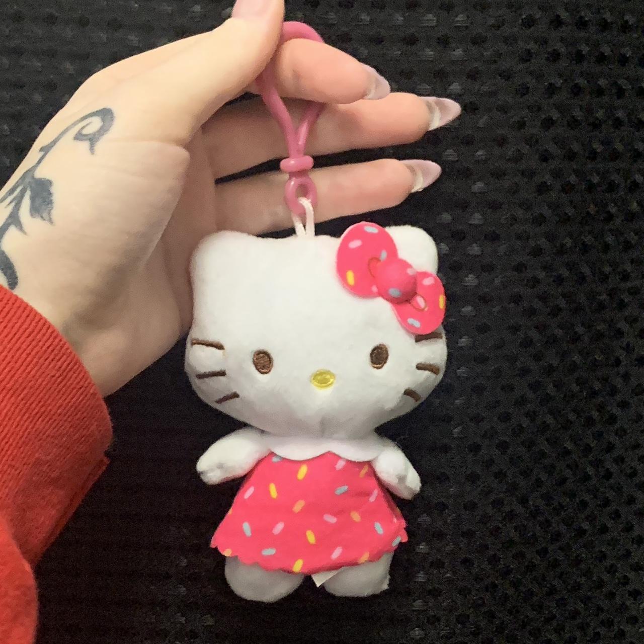 Mystery Hello Kitty plush dangler clip on (Rainbow... - Depop