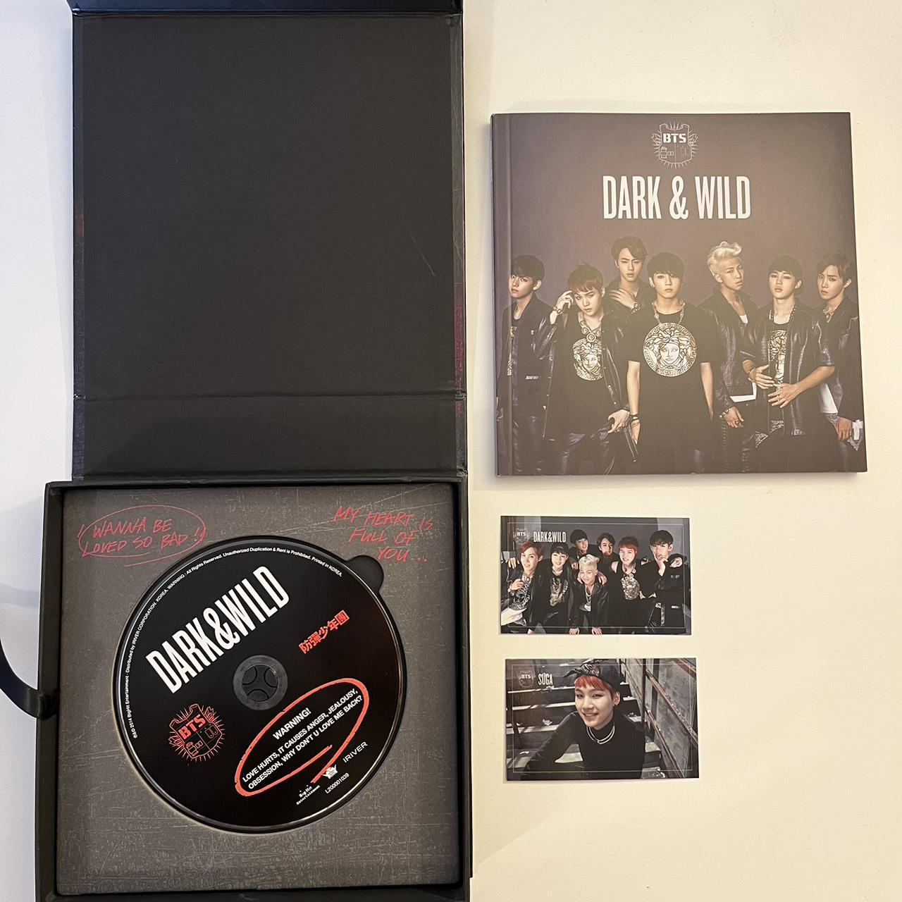 BTS Dark and Wild Album with Yoongi and Group photo... Depop