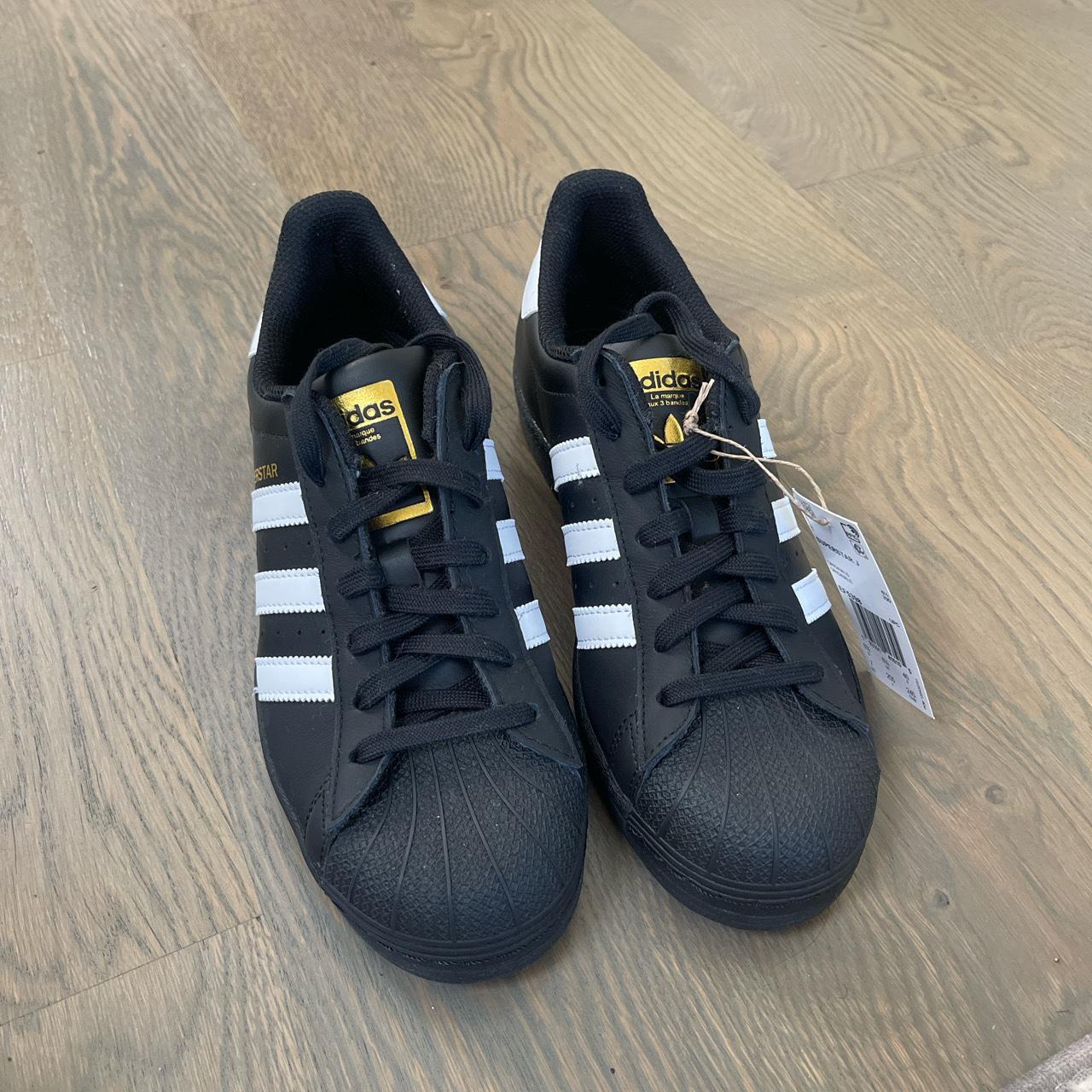 *Brand new* in perfect condition black adidas... - Depop