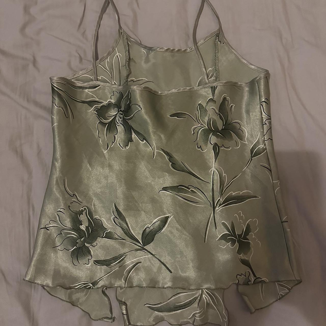 Vintage green cami - Depop