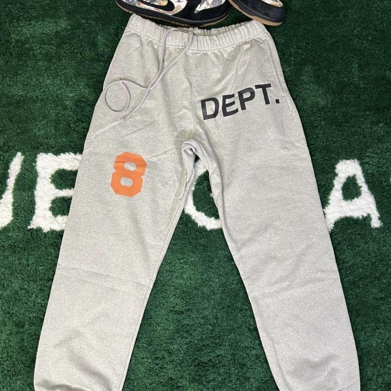 Gallery Dept 8 Jogger Sweat Pants Light Grey Brand... - Depop