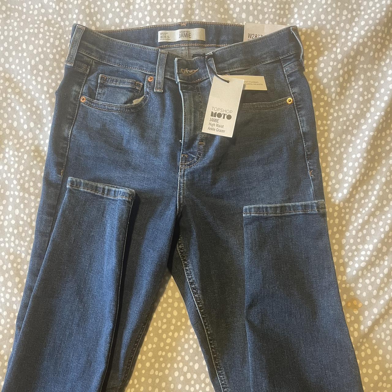 Ankle grazer jeans clearance topshop