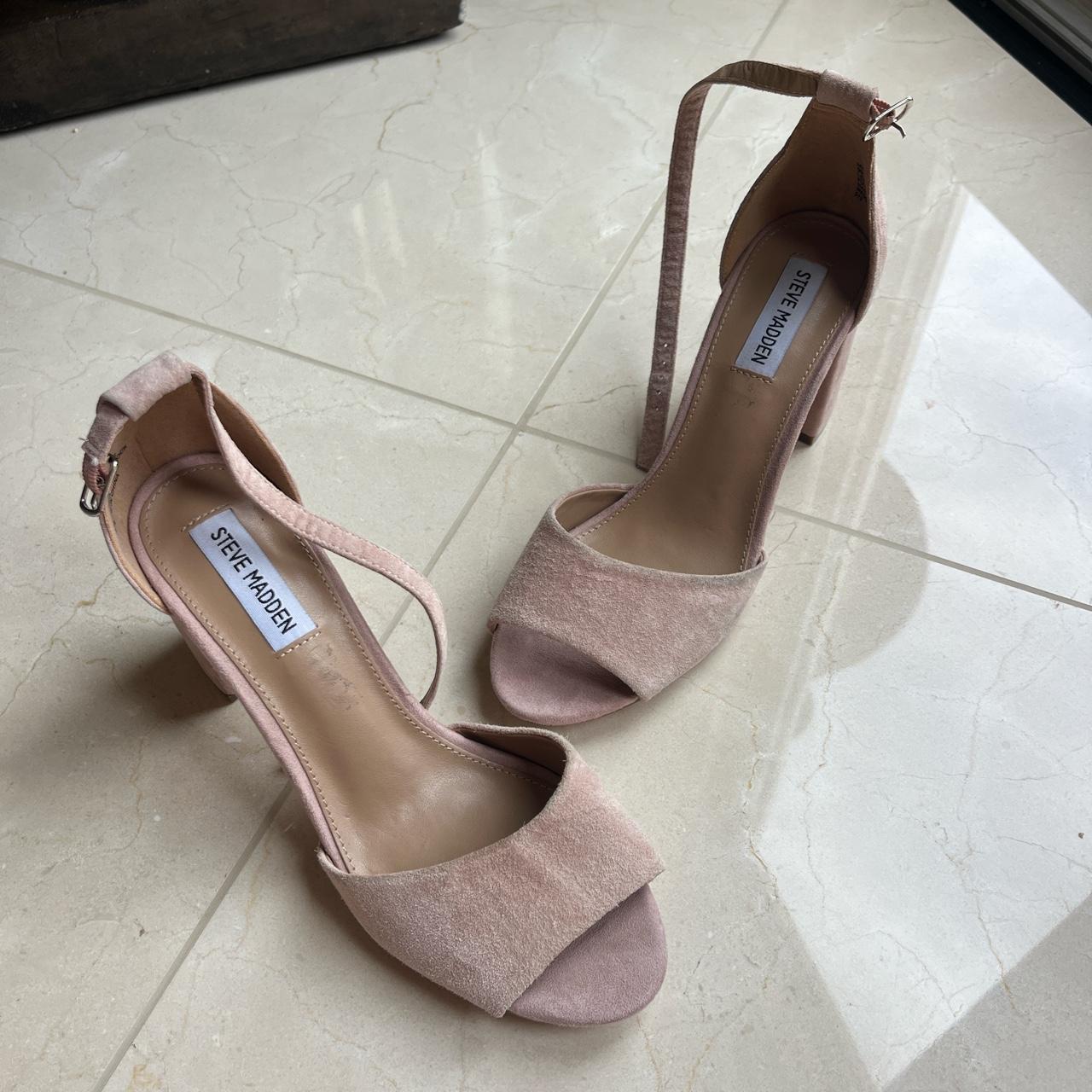 Steve madden hotsell pink suede heels