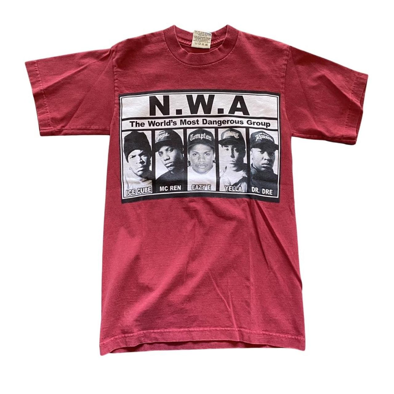 Early 2000's NWA Graphic tee Size: S Pit to pit:... - Depop