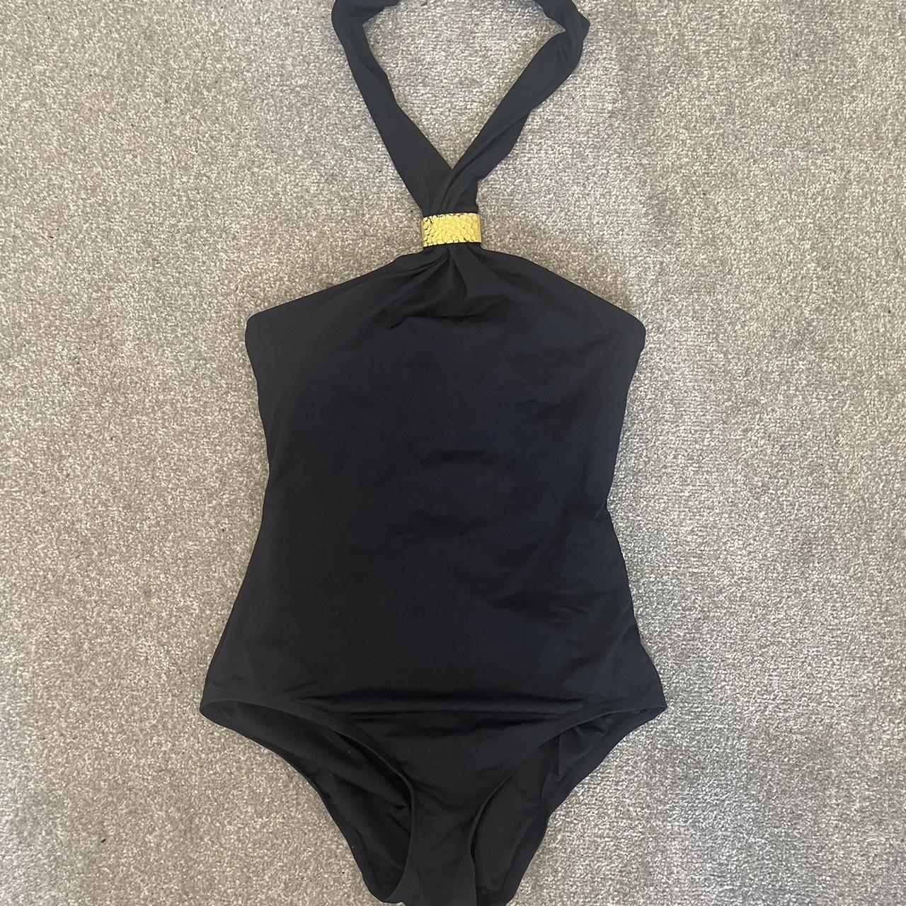 Women's Black Swimsuitonepiece Depop