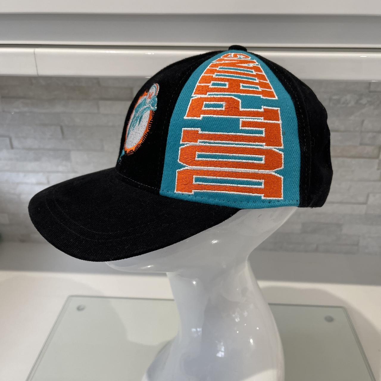 NFL Retro Amcap Miami Dolphins 90s Trucker Hat - Depop