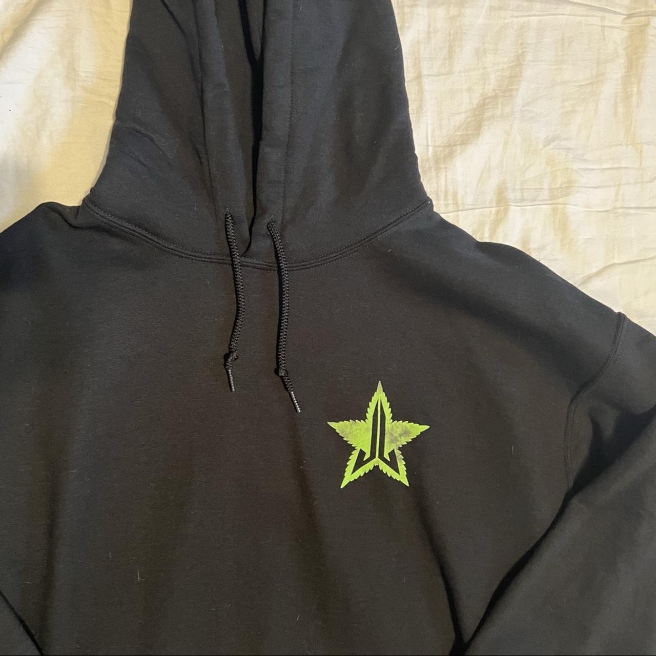 Jeffree star green store hoodie