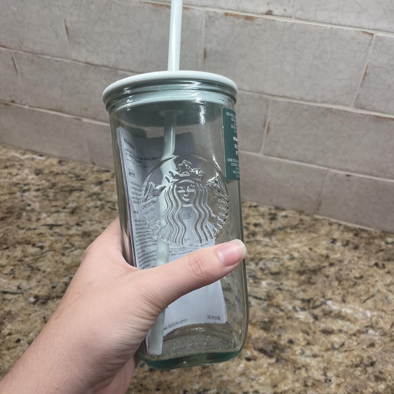 Starbucks Glass Cup Brand new - nothing wrong with - Depop