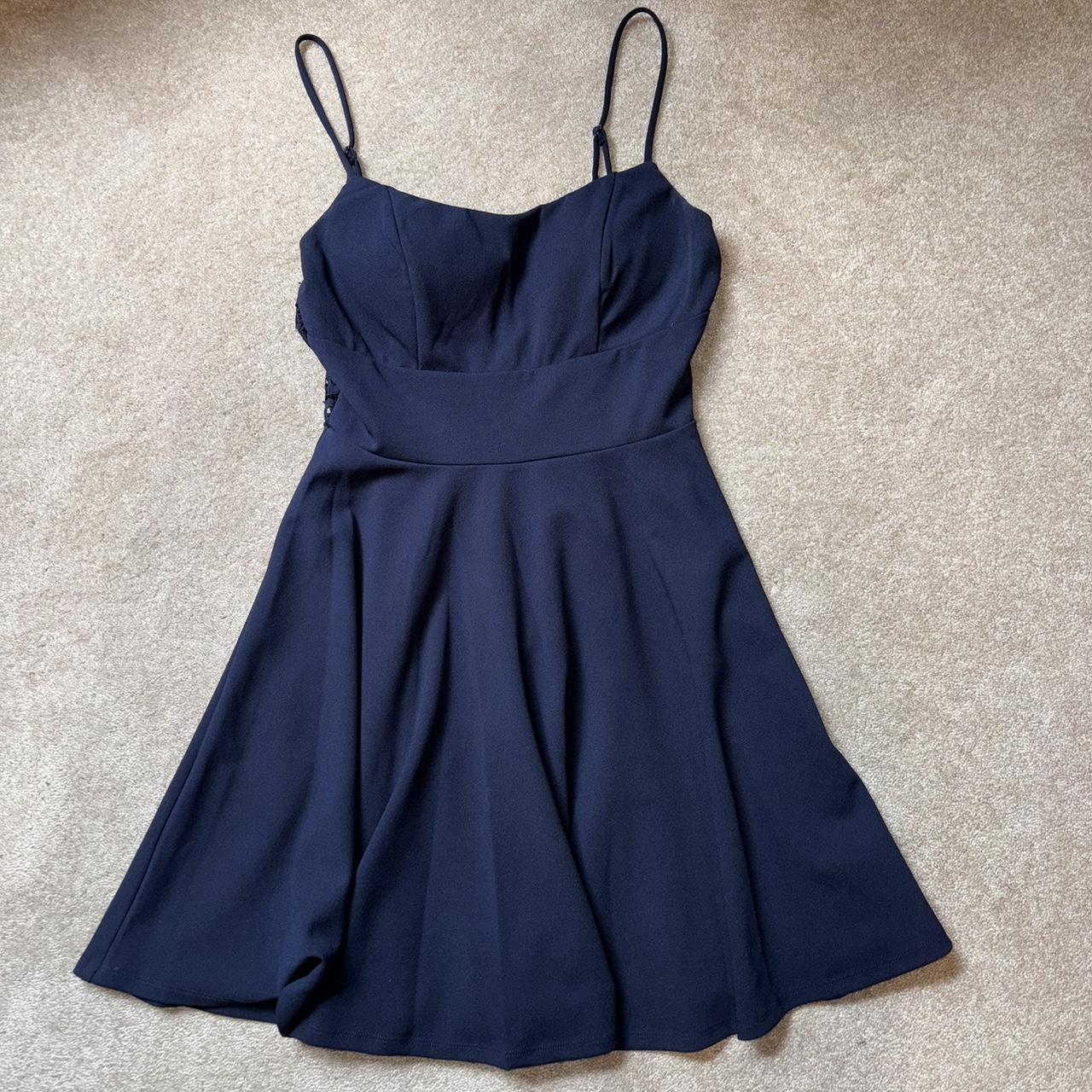 navy formal dress city studio navy blue. Depop