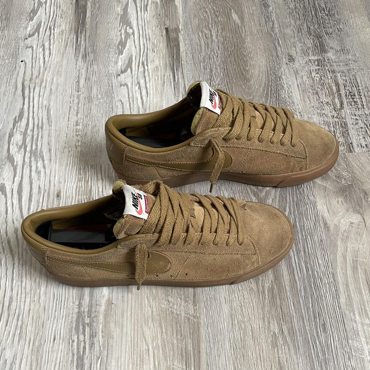 Supreme Men's Tan and Brown Trainers (3)