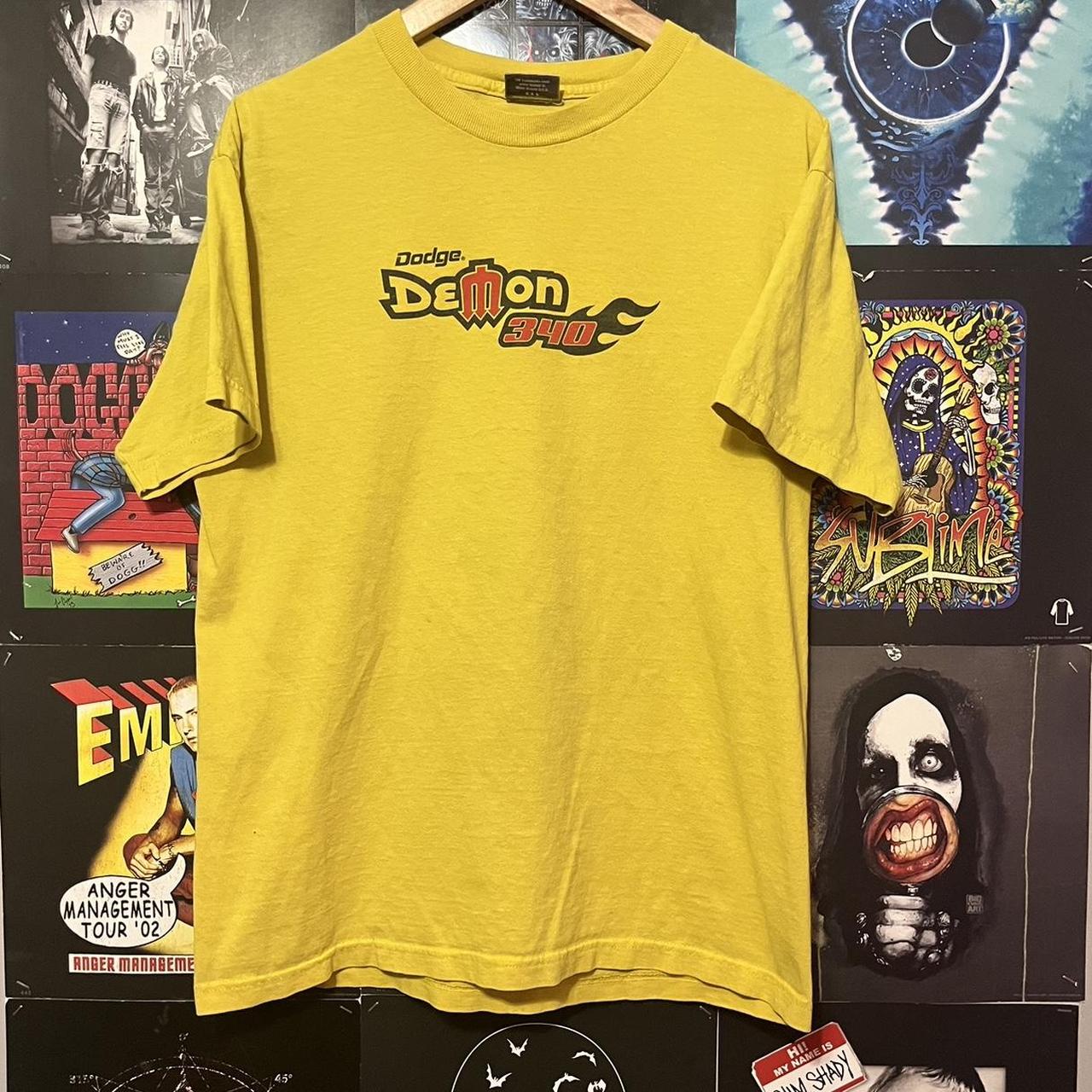 Vintage 90’s Dodge Demon 340 Car Tee. Features A - Depop