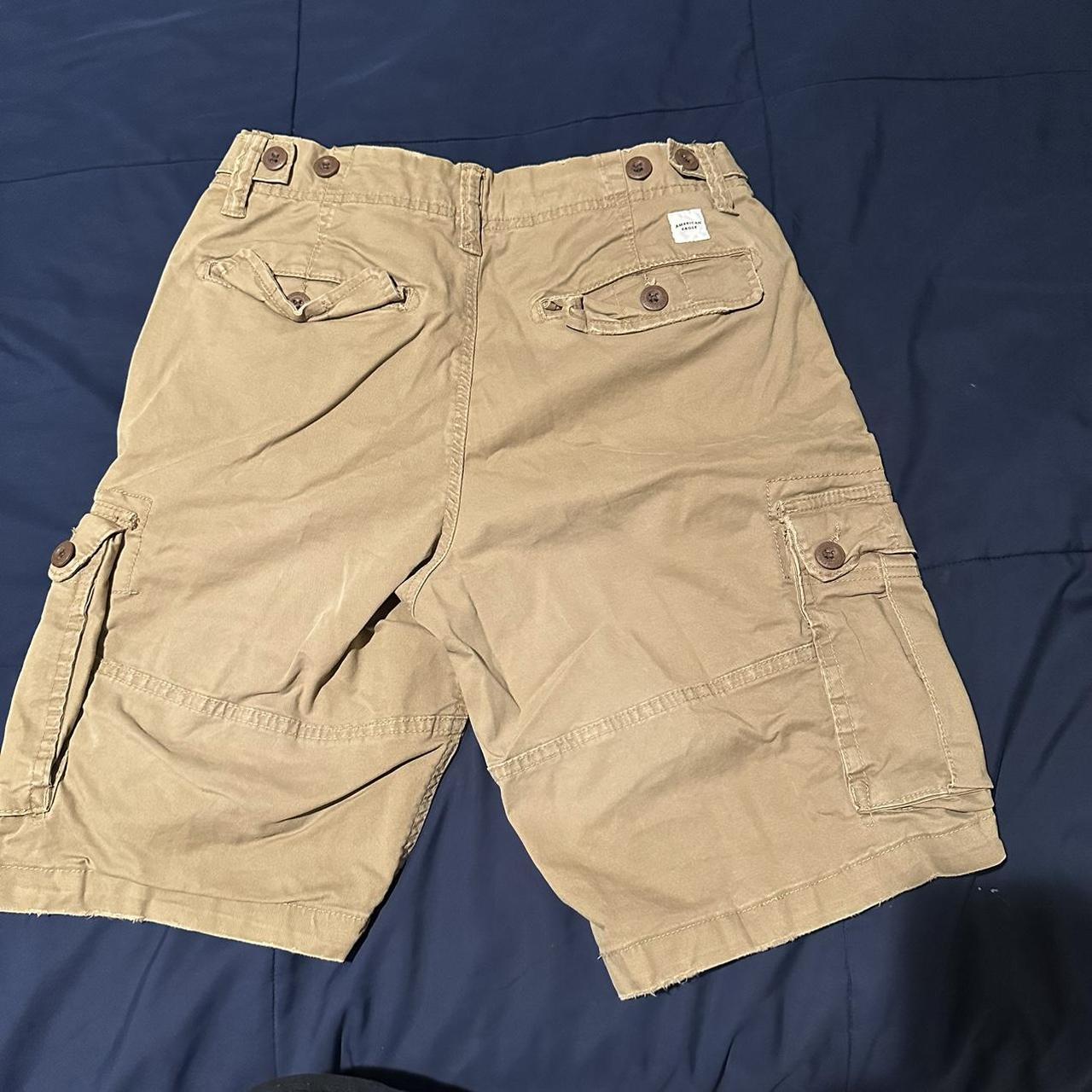 American Eagle Men's Tan Shorts Depop
