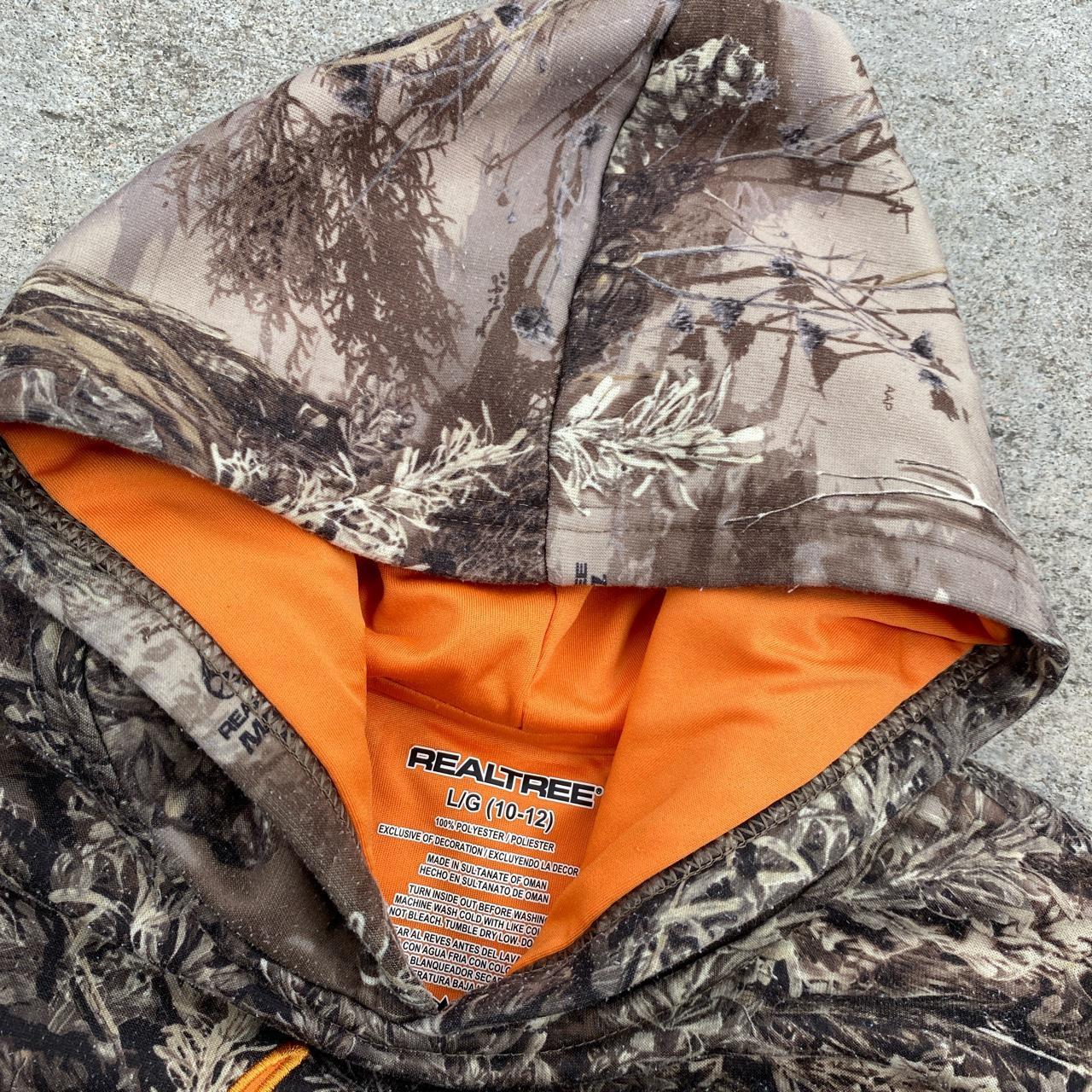 Orange discount realtree hoodie