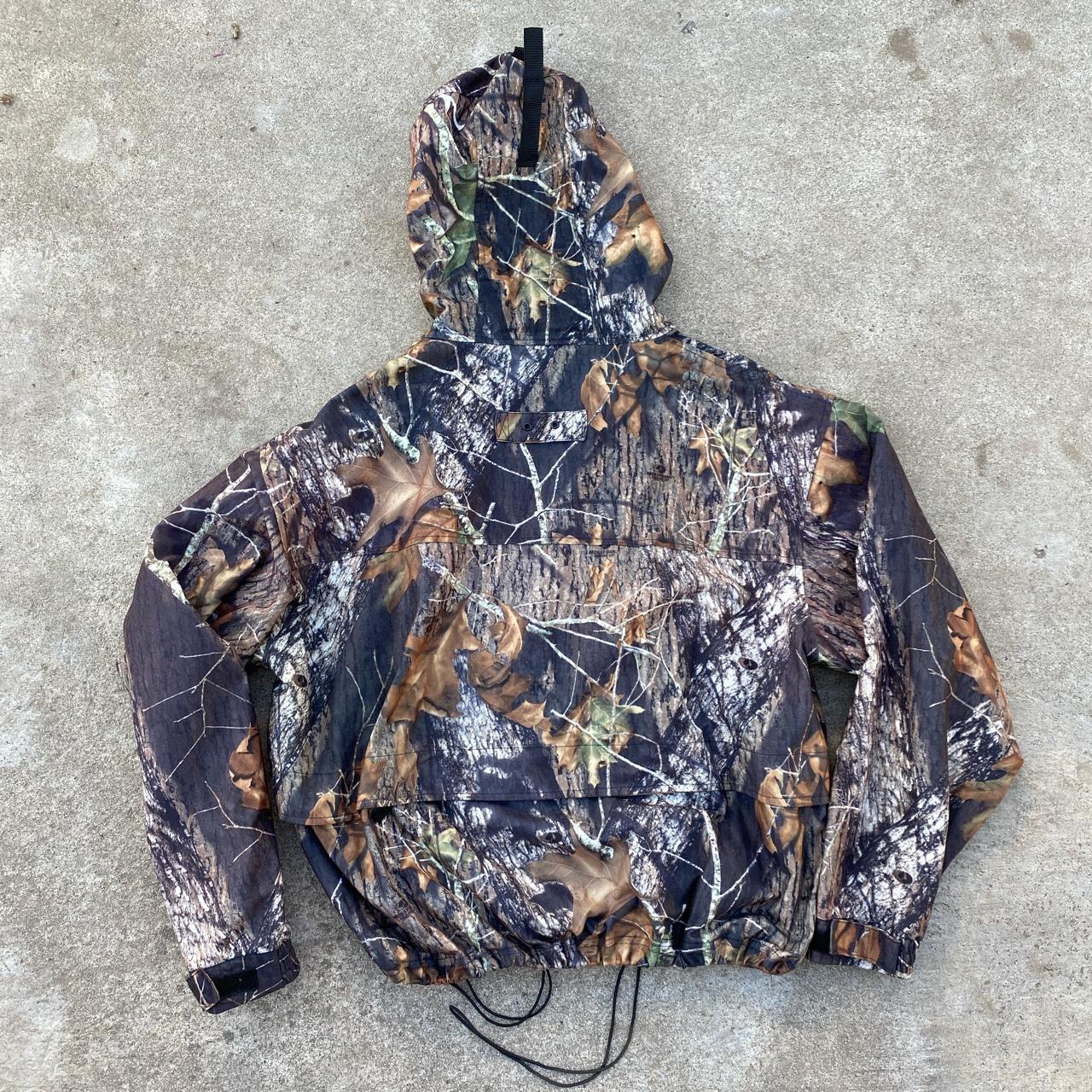 Vintage Mossy Oak Break Up Camo Hunter Jacket - Depop