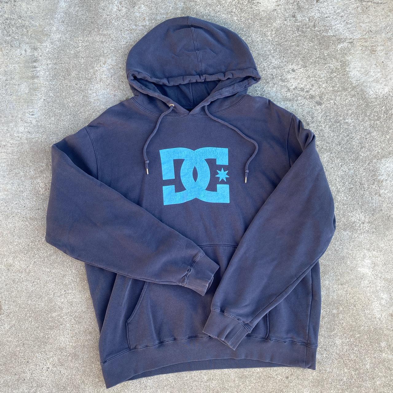 Y2K DC Skate Hoodie Measurements 24/27 Depop