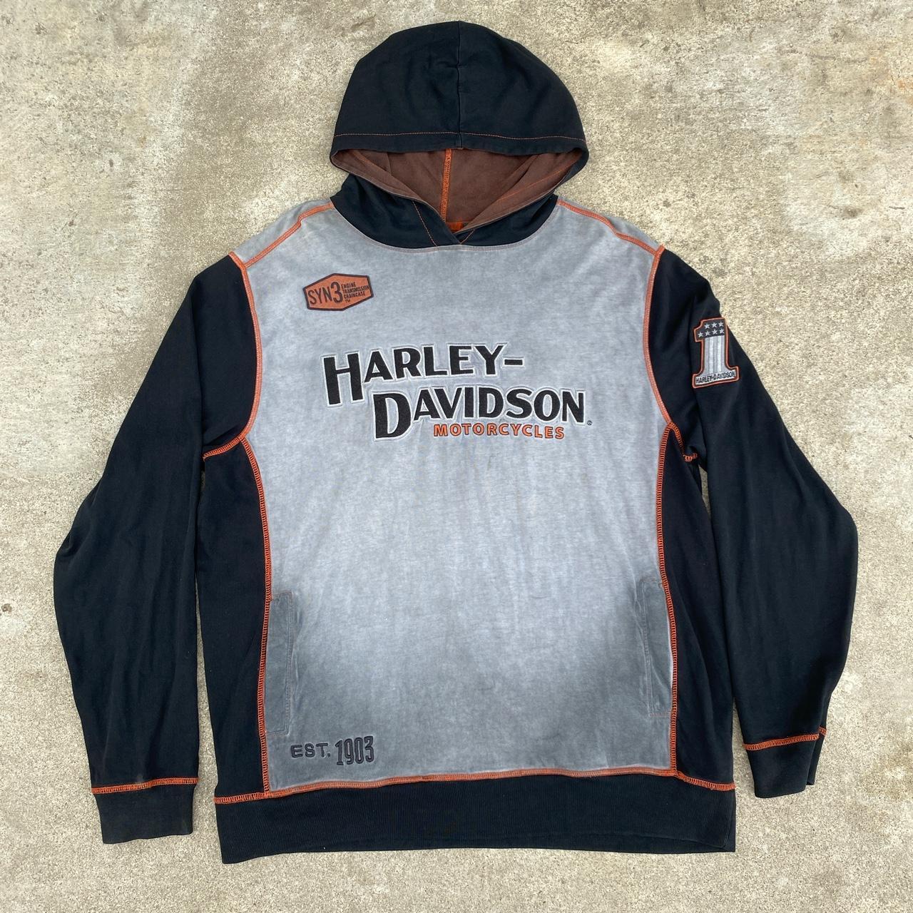 Harley iron 2025 block hoodie