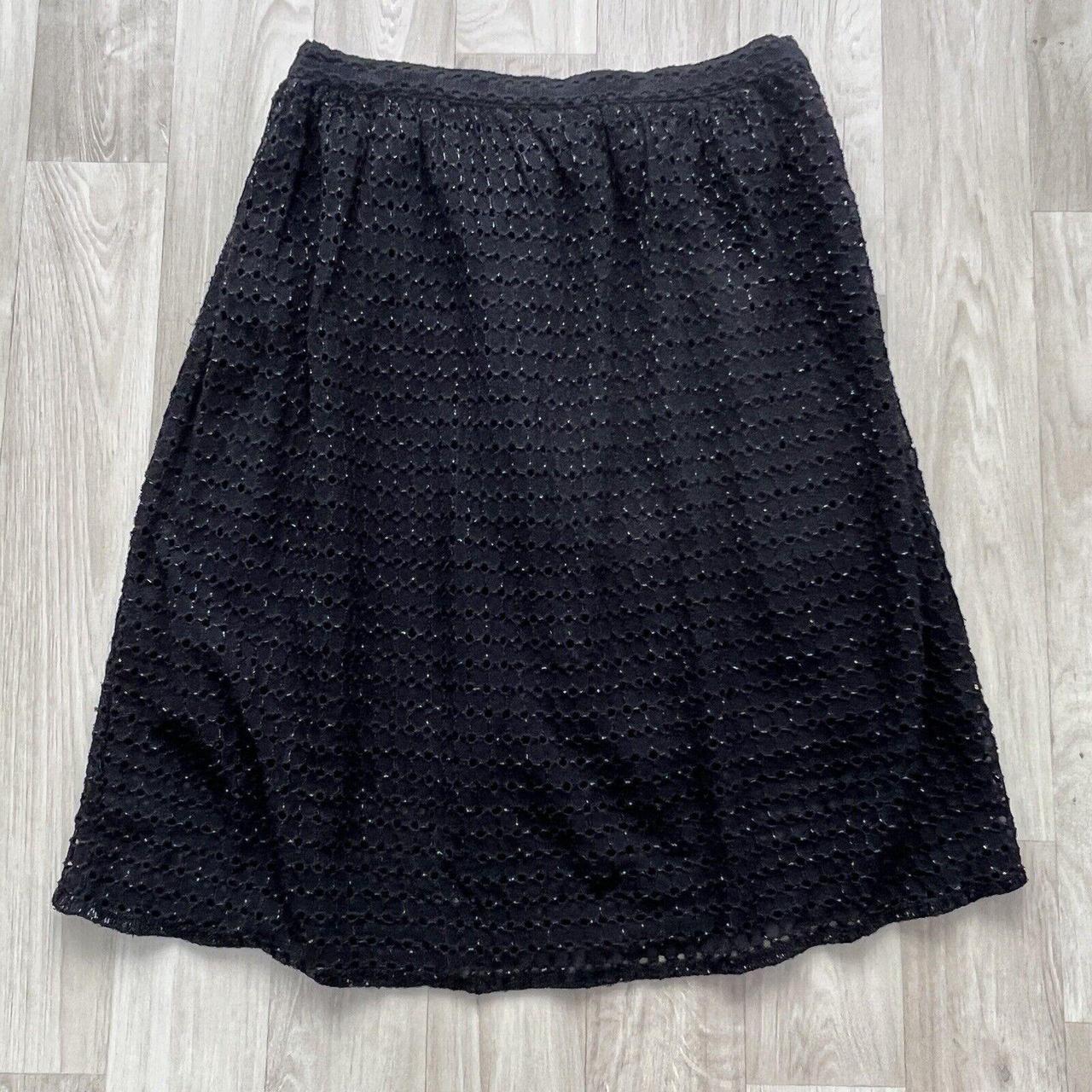 AllSaints Women's Black Skirt | Depop