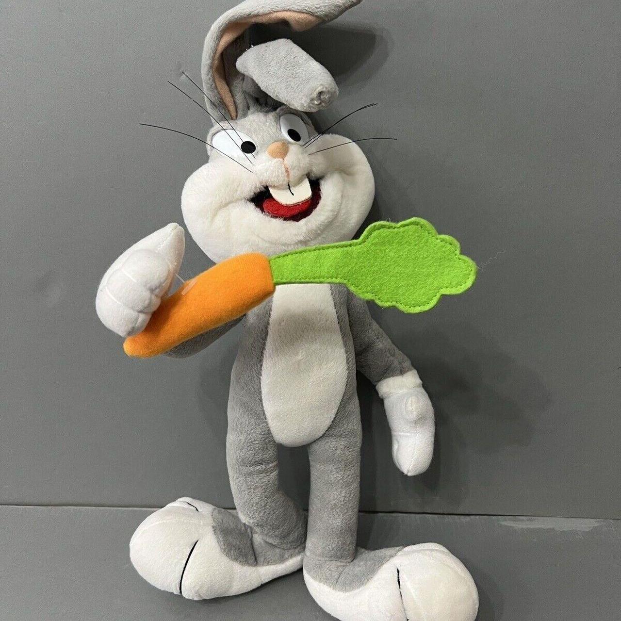 Tyco Plush Soft Toy Bugs Bunny Looney Tunes Stuffed Depop